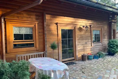 Image de Ferienwohnung im Holzhaus, 5-10 Min. vom Schönen Wandlitzsee Entfernt