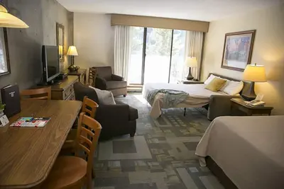 Image de Snowbird slopeside studio unit with stunning mountain views!
