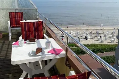 Image de Penthouse with sea view directly on the beach