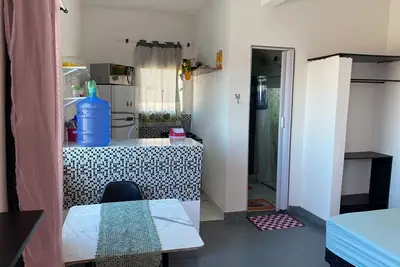 Furnished apartment on the beach with pool