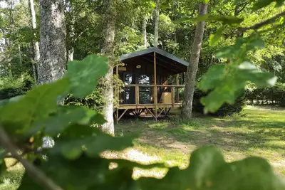 Image de Chalet tout confort idéal pour couple