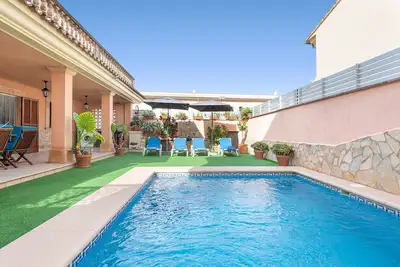 Cas Barber - Villa with private pool in Muro. Free WiFi
