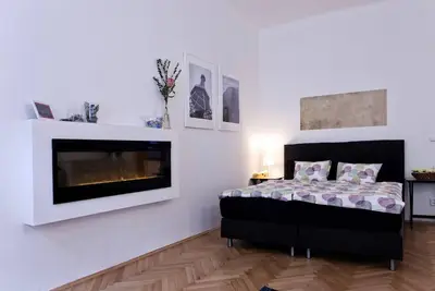 Image de Prague Center Apartment with Fireplace