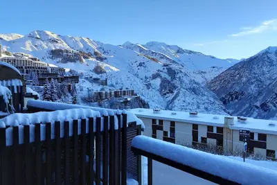 Image de T2 à 200m des pistes et du complexe sportif-Orcières