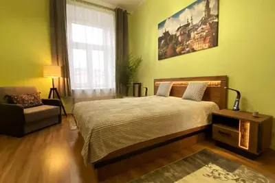 Image de LublinBNB-cozy Family Apartment-the heart of Lublin-Bedroom&LivingRoom&Kitchen