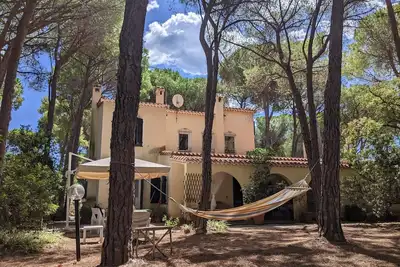 Image de Villa in a pine forest with large private garden, 400 m from the beach.