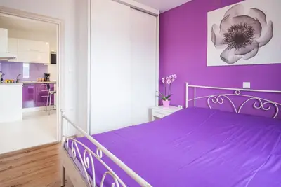 Apartment Stašić - One Bedroom Apartment with Terrace and Sea View