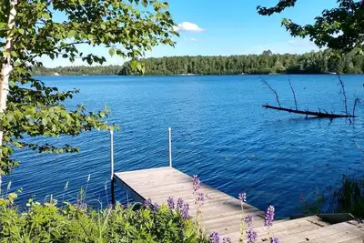 Image de Northwoods Cabin on a Private Lake: \"The Refuge at North Padre\"