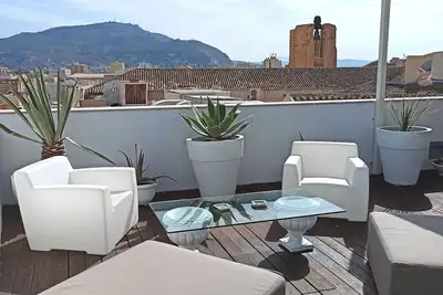Image de Elegant and comfortable penthouse, with sea view and historic center of Trapani