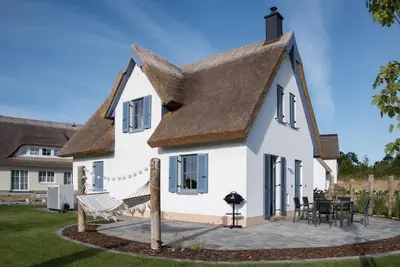 Image de Vacation home \"Lagom\" with garden furniture and beach chair