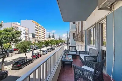 Appartement Brisa do Sul avec Terrasse, Balcon & Wi-Fi