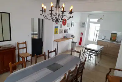spacious house of 120m² with enclosed garden