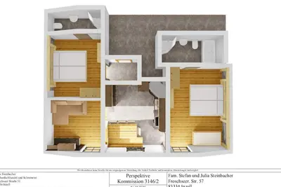 Image de Ferienwohnung Gamsknogel, 70m², 2 Separate Schlafzimmer, Balkon