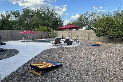 Image de Mexican Sage is truly your Tucson oasis. 3 Br, 2 Ba, private pool & hot tub.