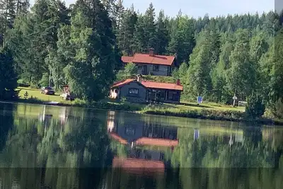 Image de Holiday home directly at the lake and Vasaloppet