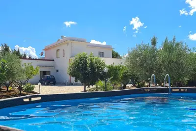 Image de Haus in Strandnähe, Wunderschönes Bergpanorama