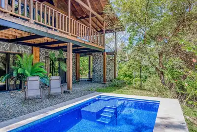 Image de Rustic mountain-view home near the beach with private pool, deck, W/D, & WiFi