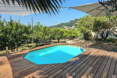Image de Villa avec piscine et jardin à St Paul de Vence