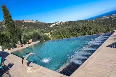 Image de Villa Casamicci Avec Vue Sur Mer Et Piscine Chauffee