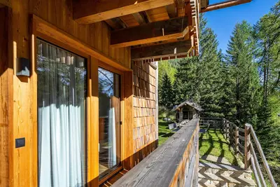 Image de Appartement \"Grogg 608 I\" avec vue sur les montagnes, jardin et Wi-Fi.