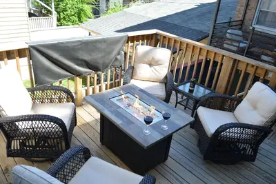 Image de Spacious Downtown Chicago Condo with Spa Bath, King Bed, Patio, 3 Blocks to L