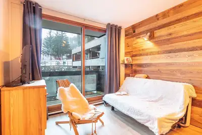 Image de La Pirouette - Appt pour 8 vue sur piste