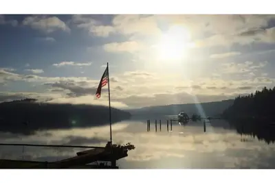 Image de Waterfront 3br/2ba Luxury Home, Prime Alderbrook Resort Cove, A/C