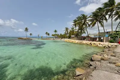 Logement accès privatif plage