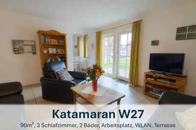 Image de Katamaran-typ1 #27 - Haus Katamaran -typ 1 - Nordseebad Burhave