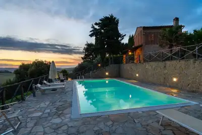 Image de Maison de vacances Volterra pour 1 - 4 personnes avec 2 chambres à coucher - Maison de vacances