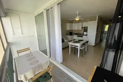 Image de Charmant T2 rénové, 4 couchages, proche plage et port, balcon, parking sécurisé, St-Cyprien