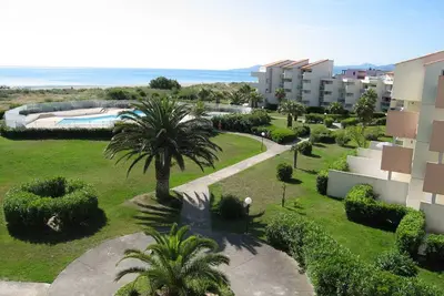 Image de T3 Mezzanine, 6 pers, Piscine, Plage, Parking, Animaux Ok