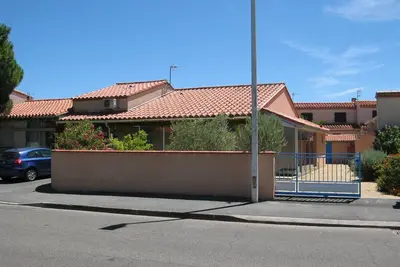 Image de Villa 4 pièces, 10 couchages, jardin, terrasses, à 900m de la plage, Saint-Cyprien