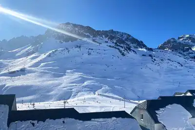 Image de À 300m des pistes de ski, 1er étage, vue pistes de ski, remise en forme, piscine, terrasse