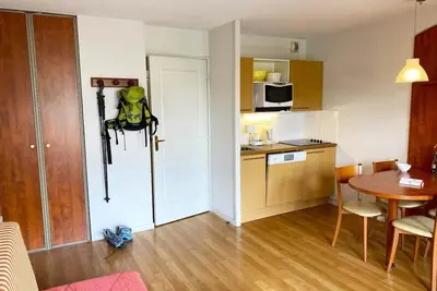 Image de À 300m des pistes de ski, 1er étage, vue pistes de ski, remise en forme, piscine, terrasse