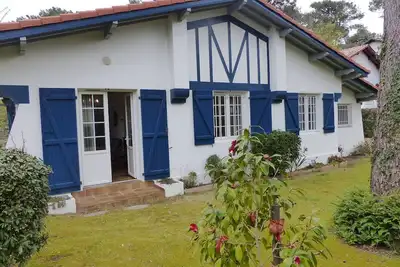 Image de Villa La Teignouse  entre lac et océan avec terrasse et jardinet pour 6 personnes