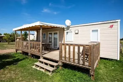 Image de Mobil-home Premium 36m² (2 chambres) - terrasse semi couverte 4 personnes