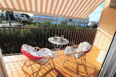 Image de Grand studio 4 personnes 350m mer clim parking