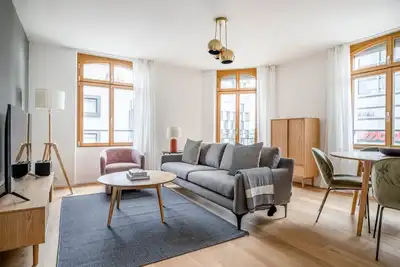 Image de Dreamy Gundeldingen 4 Room w/ Storage, nr Basel Main Stn, by Blueground