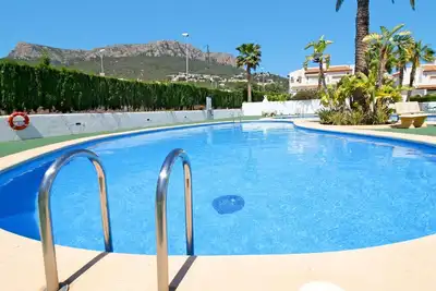 Image de Appartement dans une maison de vacances avec Wifi, piscine, climatisation, Tv, terrasse, parking