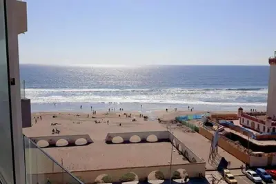 Image de Dept. in front of the beach with beautiful views of the sea and La Serena lighthouse