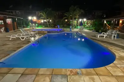 Image de Chalet with heated pool and children's playground