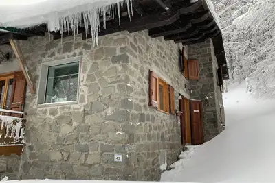 Image de Chalet \"Baita Le Pozze\" avec vue sur les montagnes, jardin privé et Wi-Fi