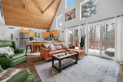 Image de 5br Conway Chalet, Grill, Game Room-10 mile to ski