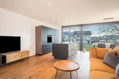 Image de Appartement de vacances \"Haus Am Anger Dornbirn 2\" avec terrasse partagée & Wi-Fi