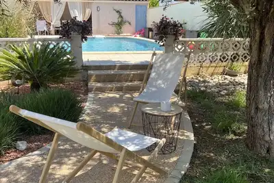 Image de Maison climatisée et piscine privée à 8 km de Narbonne