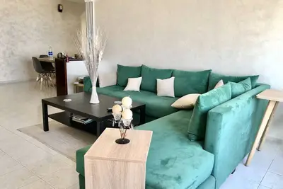 Casablanca Ocean and great mosque Hassan Ii view apartment