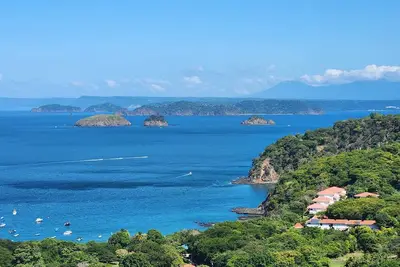 Ocean view condo perched on a ridge overlooking Ocotal Beach