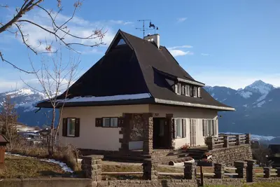 Image de Villa-Famille-Salle de bain privée séparée-Vue sur Montagne
