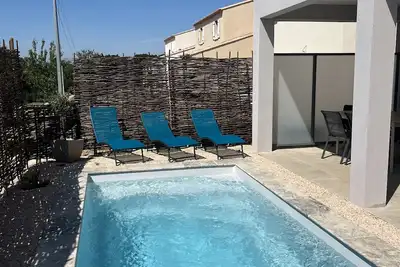 Image de villa with private pool 2 km from Lourmarin